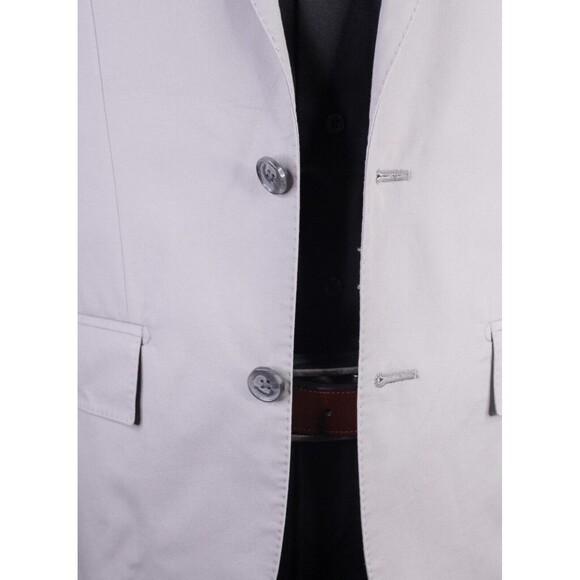 Club Monaco New York Grant Fit Cotton Sport Coat Jacket Blazer Beige Sz 36R EUC - Picture 3 of 13